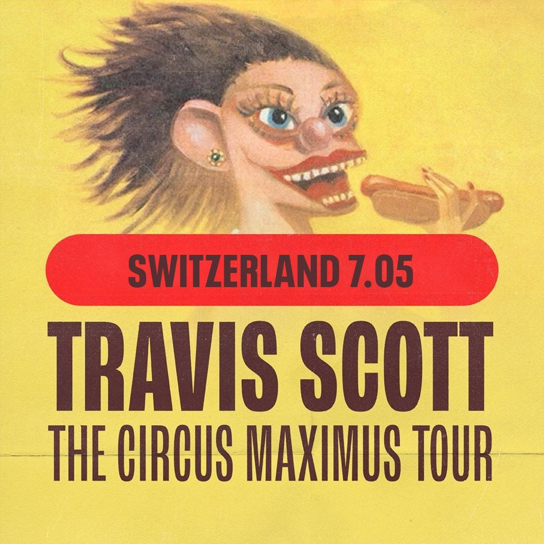 TRAVIS SCOTT - ZURICH, SWITZERLAND 5th July (HALLENSTADION)