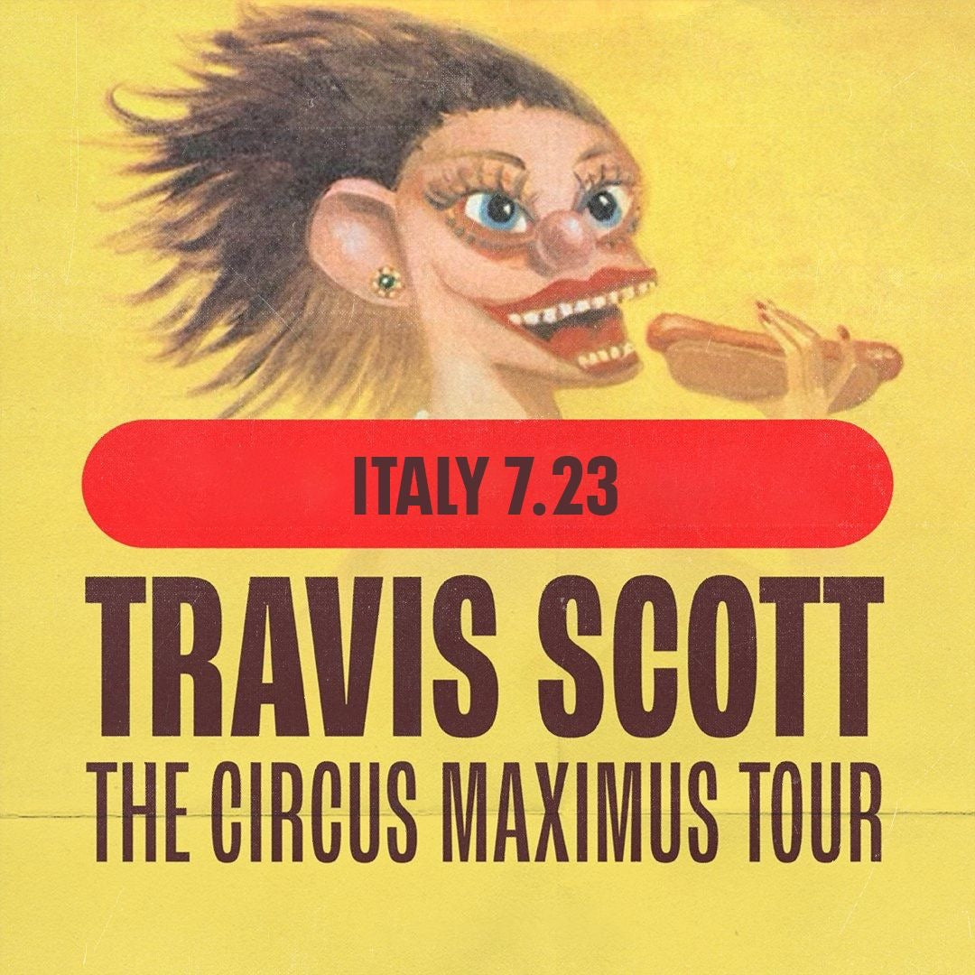 TRAVIS SCOTT - MILAN, ITALY 23 July (IPPODROMO SNAI LA MAURA)